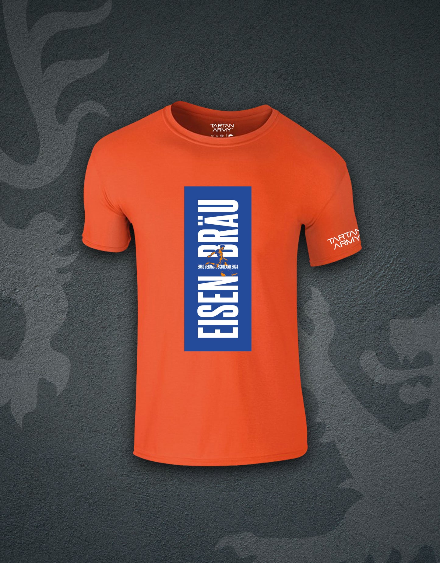 Kids Eisen Brau T-Shirt | Orange | Official Tartan Army Store