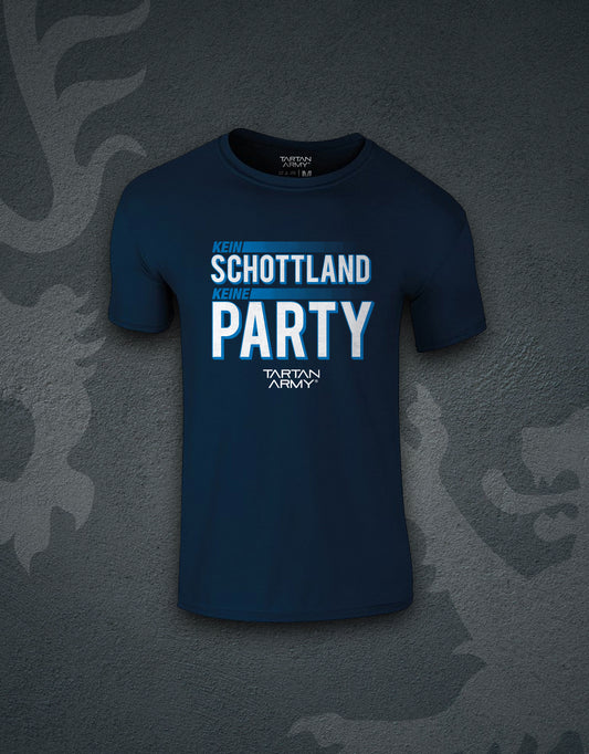 Kids Kein Schottland T-Shirt | Navy | Official Tartan Army Store