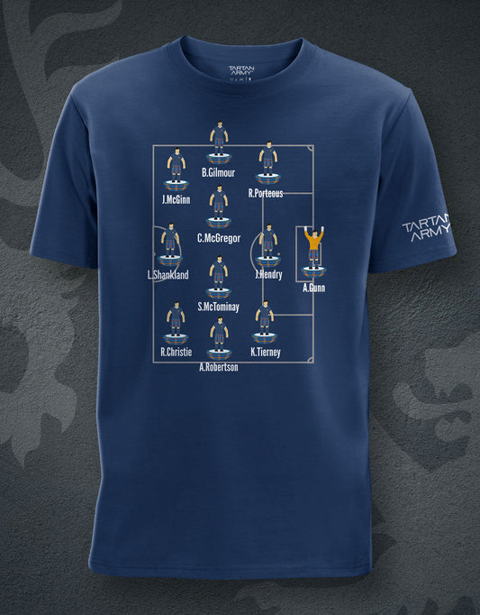 Subbuteo T-Shirt | Navy | Official Tartan Army Store