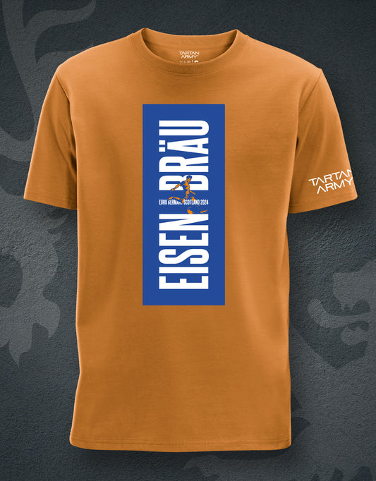 Eisen Brau T-Shirt | Orange | Official Tartan Army Store