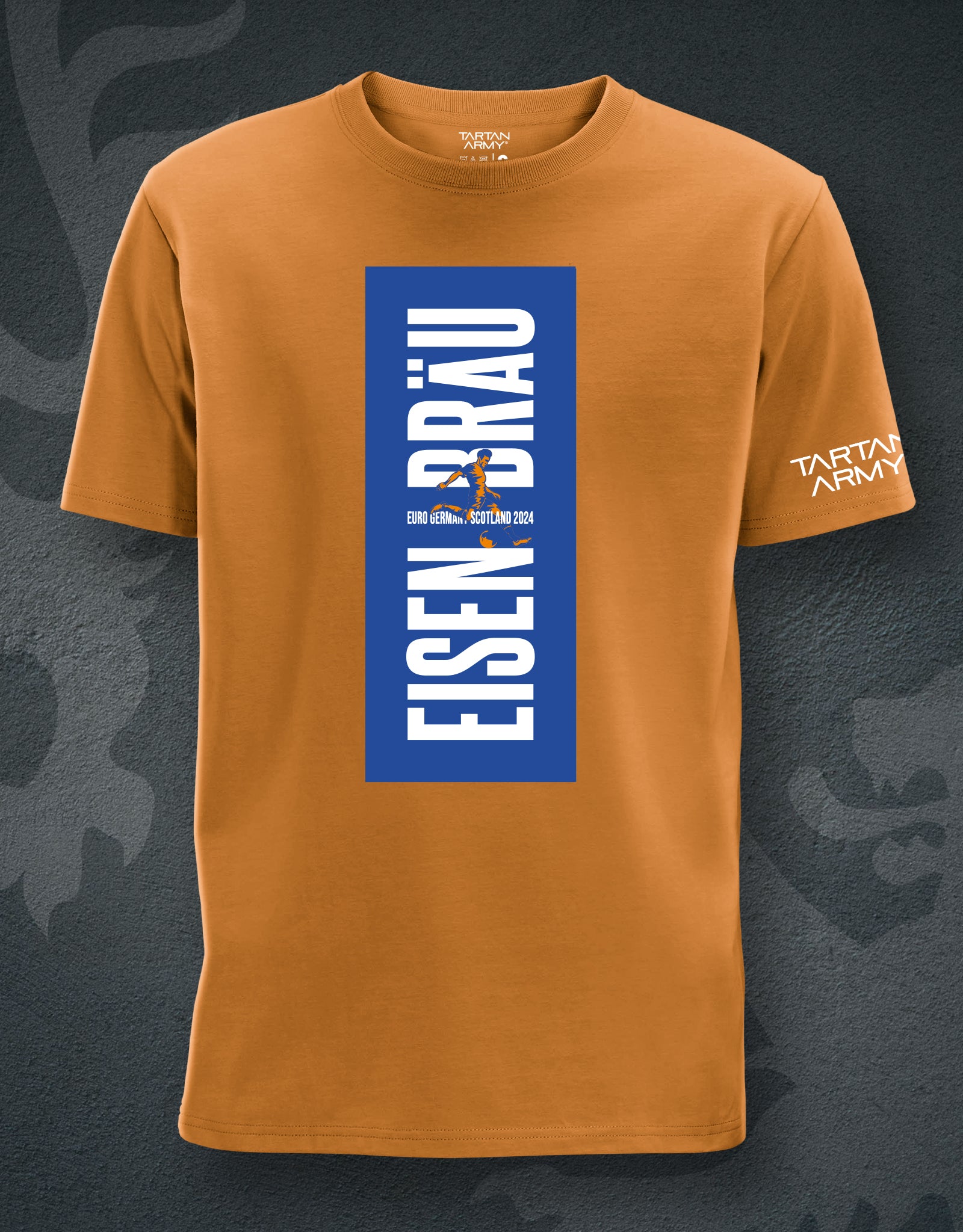 Eisen Brau T-Shirt | Orange | Official Tartan Army Store
