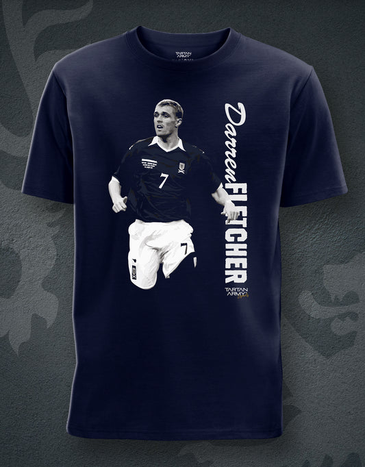 Darren Fletcher Scotland Football Legend | Official Tartan Army Store