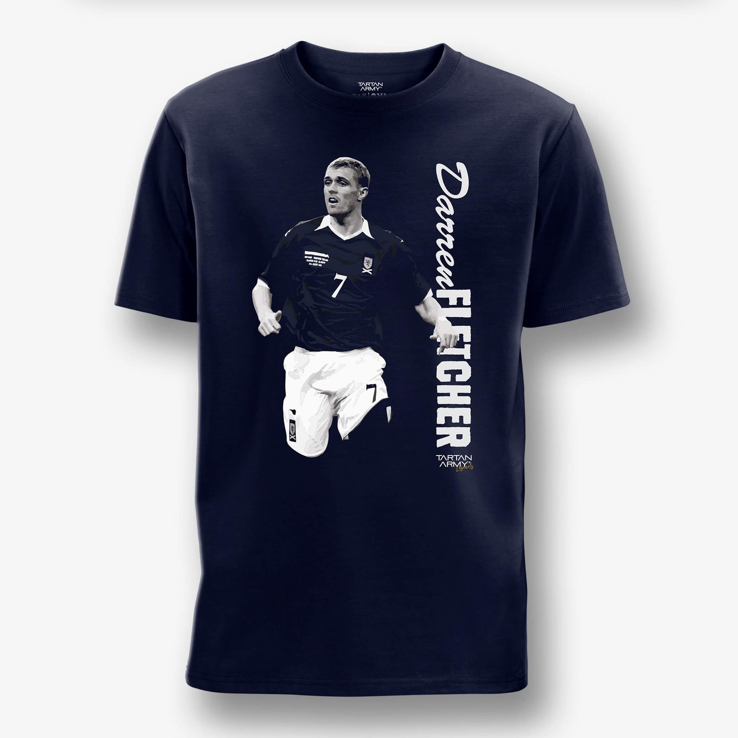 Tartan Army Legends: Darren Fletcher | Navy | Official Tartan Army