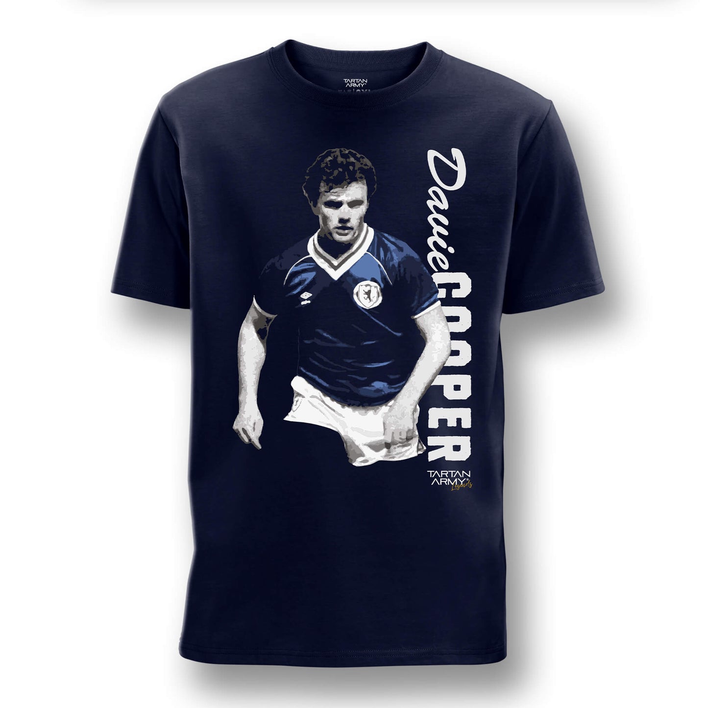 Tartan Army Legends: Davie Cooper | Navy | Official Tartan Army