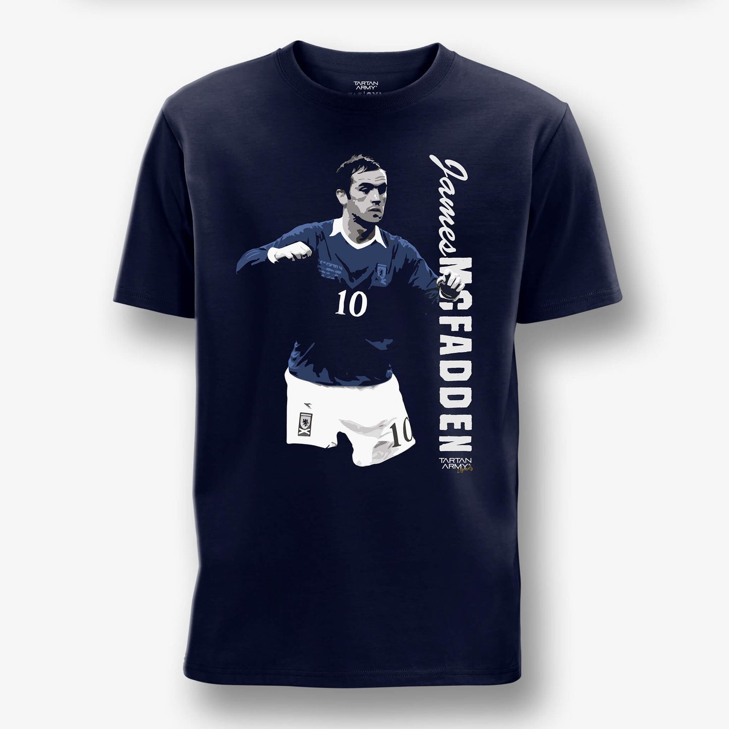 Tartan Army Legends: James McFadden | Navy | Official Tartan Army