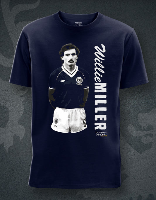 Willie Miller Scotland Football Legend | Official Tartan Army Store
