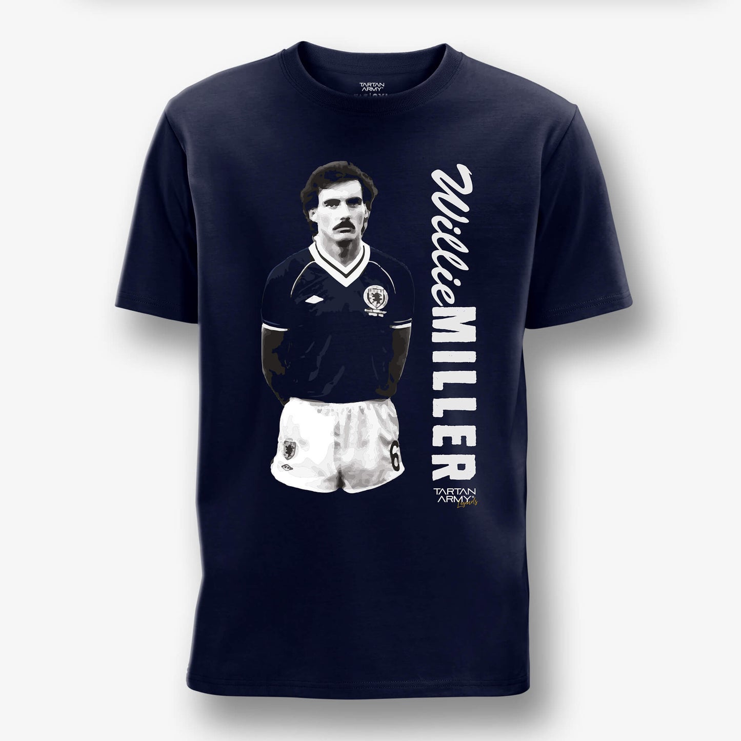 Tartan Army Legends: Willie Miller | Navy | Official Tartan Army