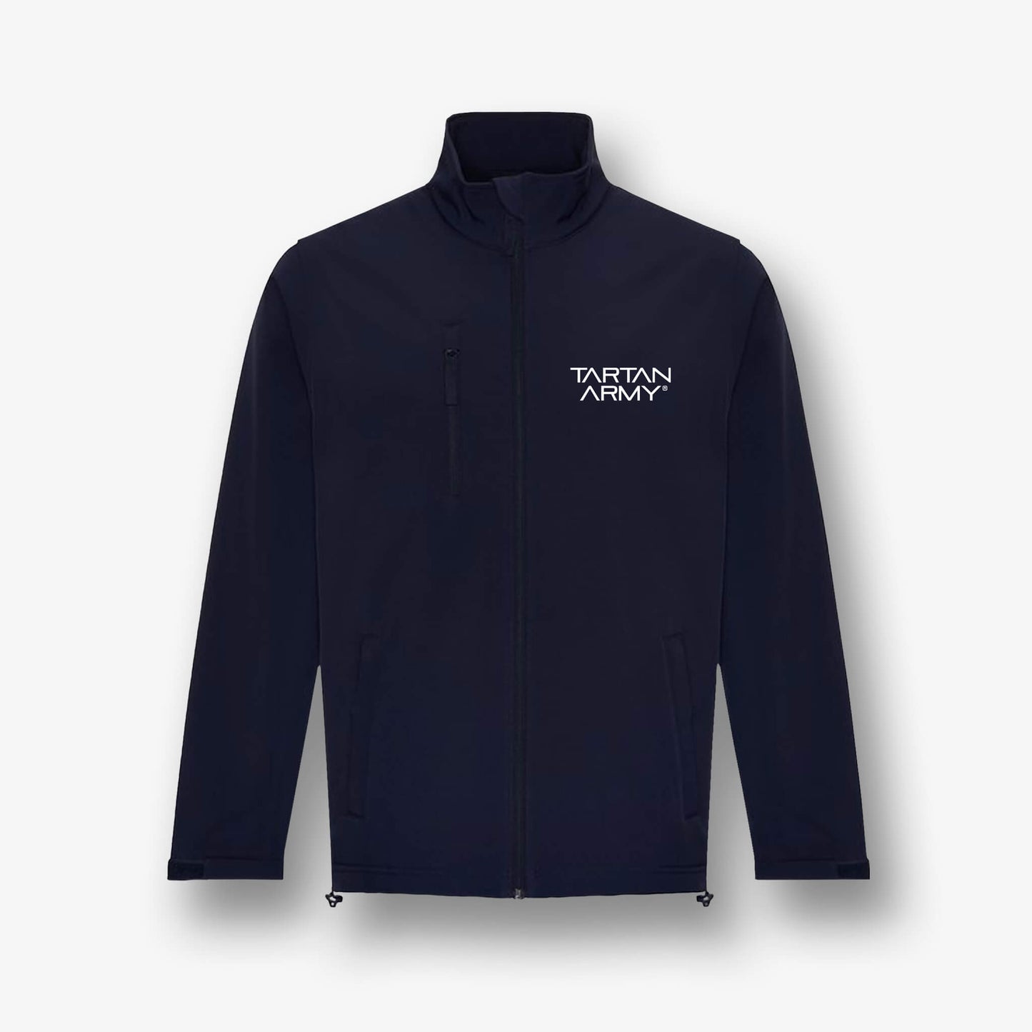 TA Embroidered Softshell Jacket | Navy | Official Tartan Army