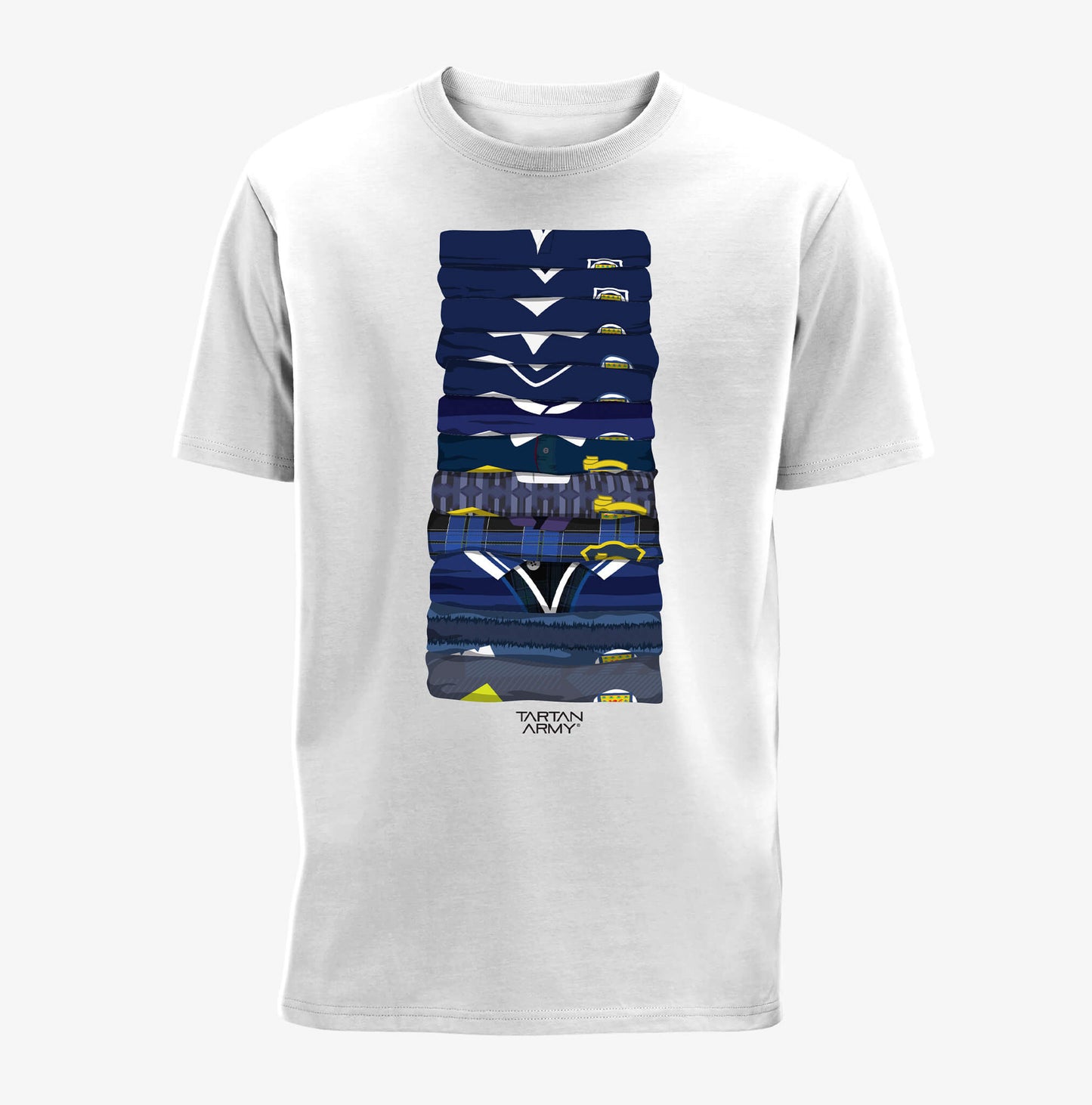 Through The Years T-Shirt | Official Tartan Army Store