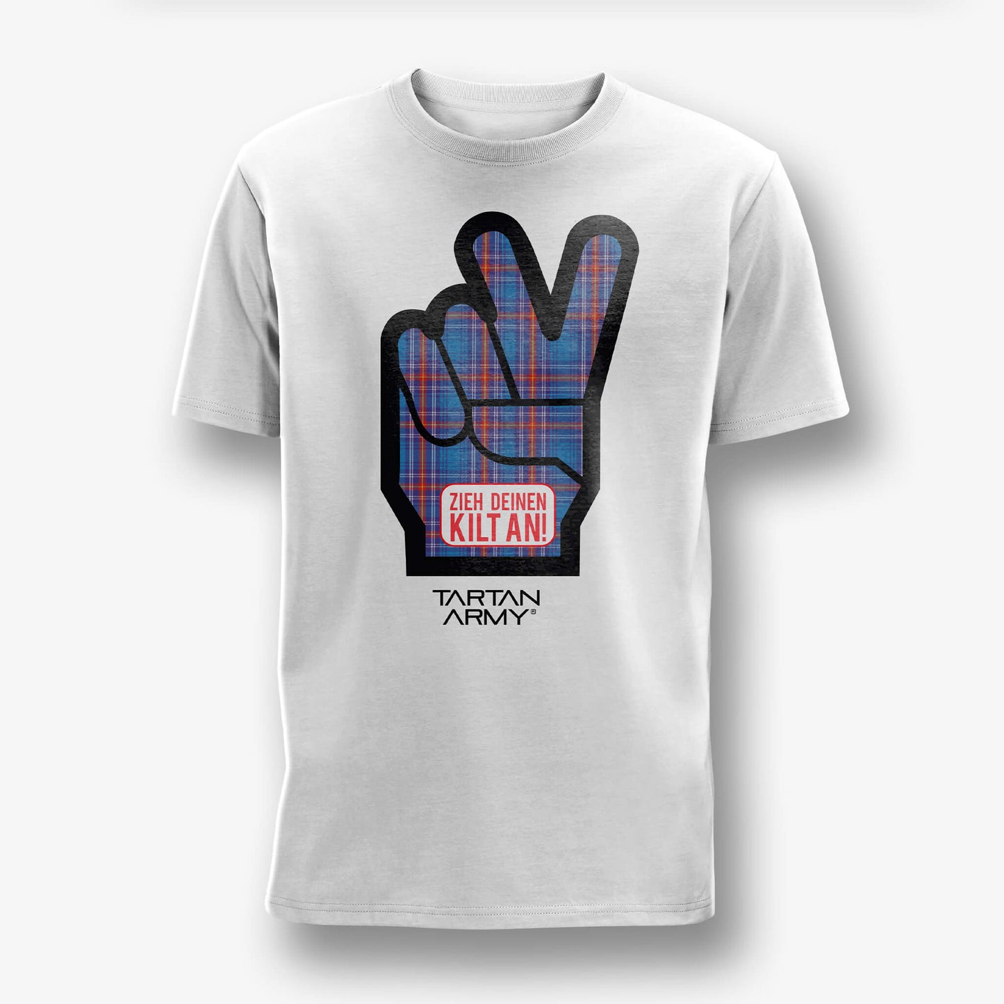 Up Yer Kilt T-Shirt | White | Official Tartan Army Store