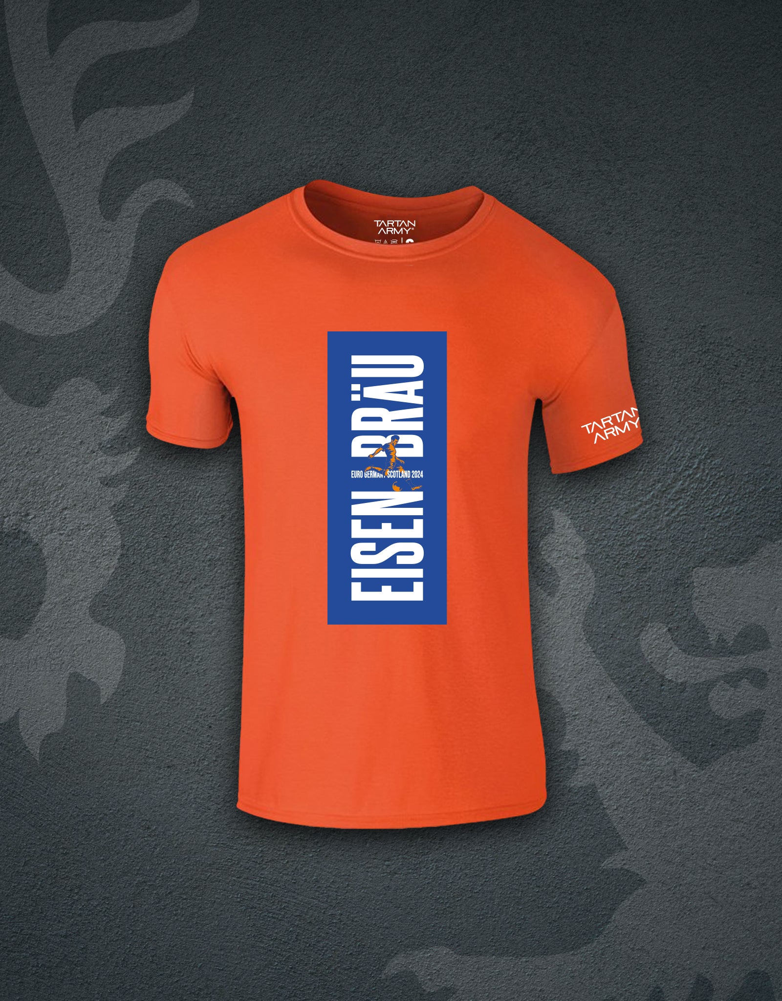 Kids Eisen Brau T-Shirt | Orange | Official Tartan Army Store