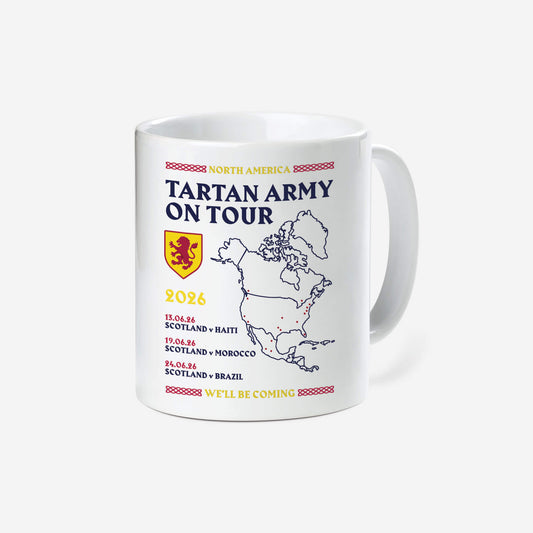 Image of Tartan Army On Tour Ceramic Mug
